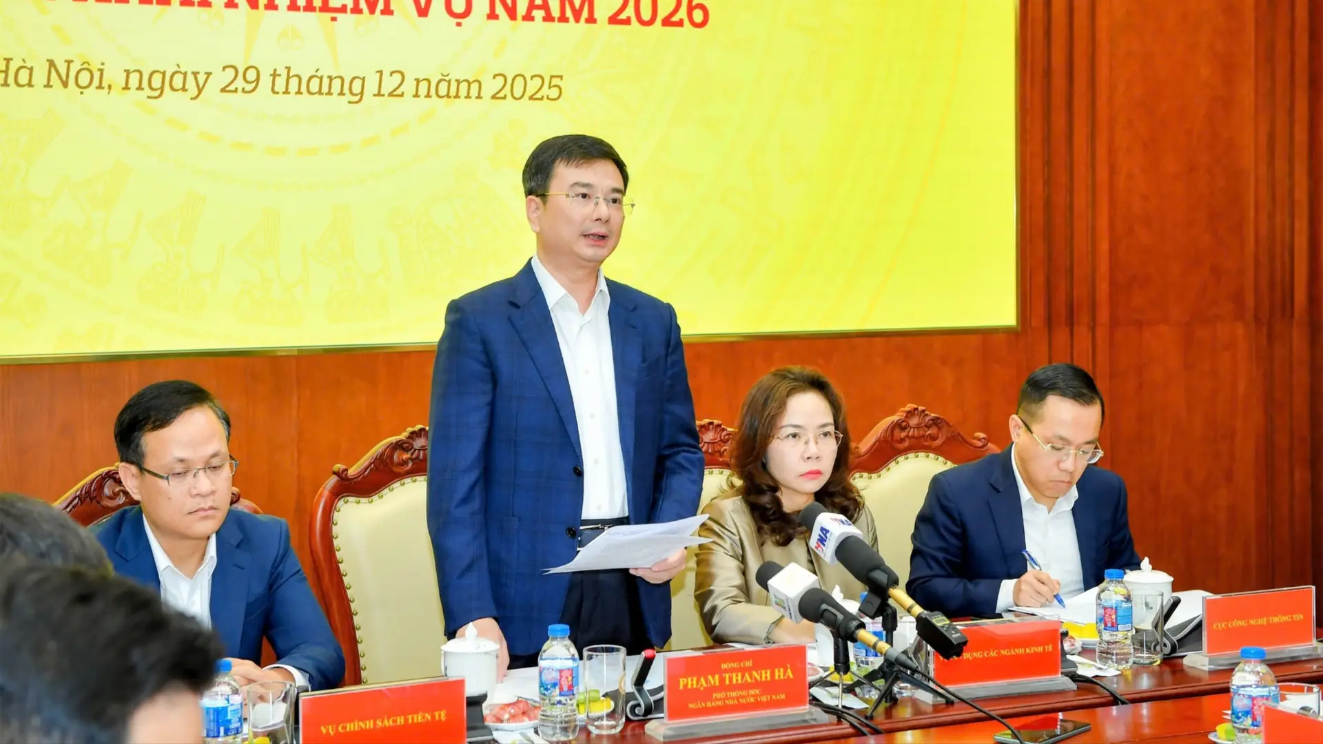 Năm 2026, điều hành chính sách tiền tệ chủ động, linh hoạt